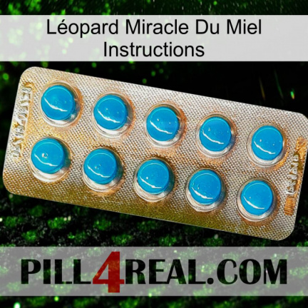Léopard Miracle Du Miel Instructions new09